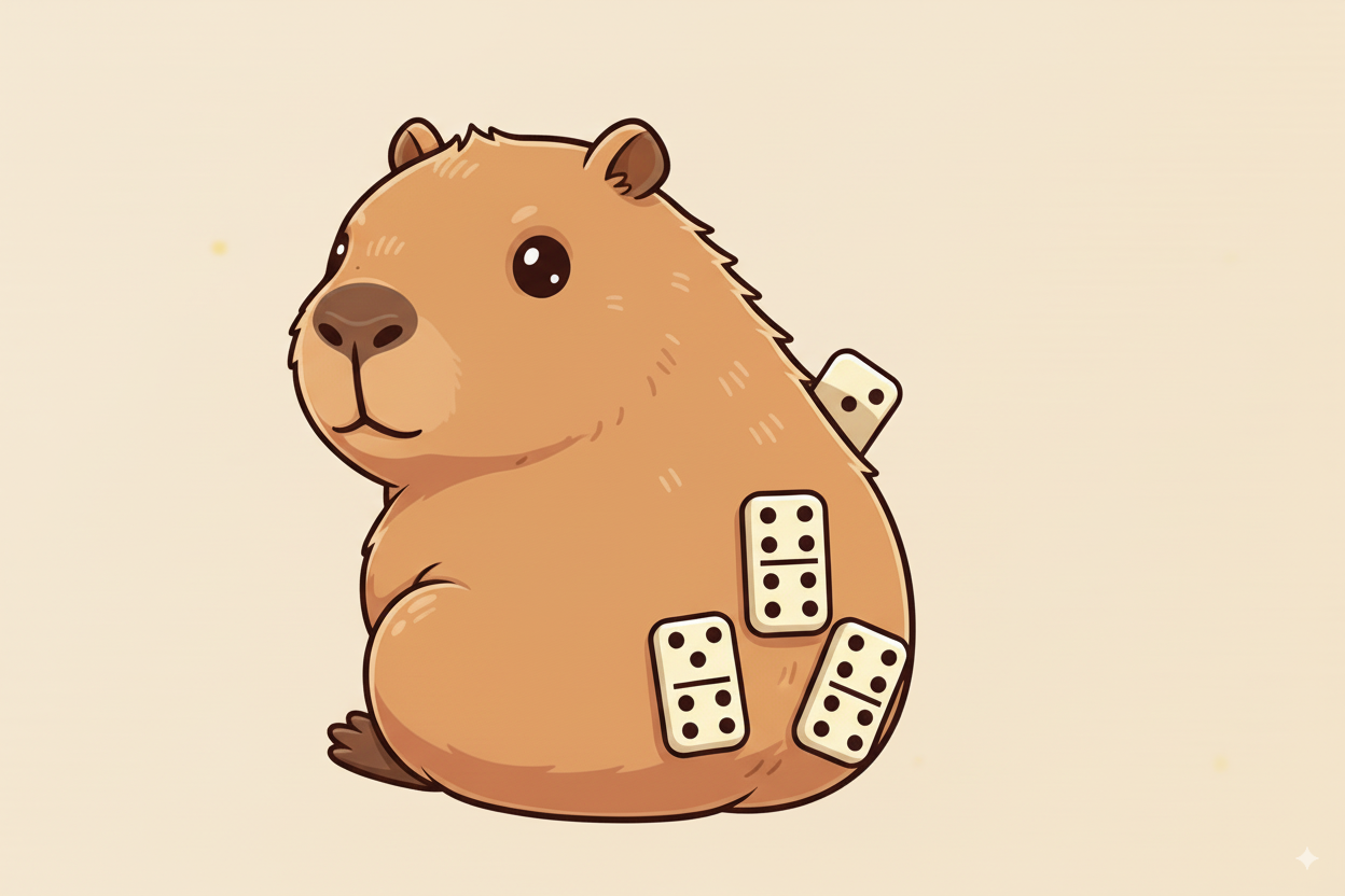 Friendly capybara