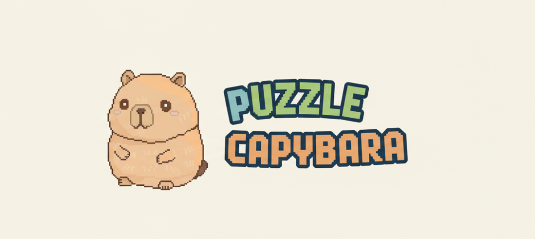 Capybara Puzzle Logo