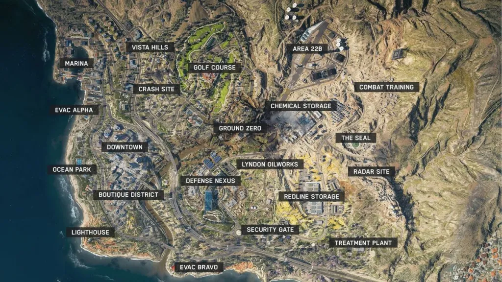 Battlefield 6 Fort Lyndon Battle Royale Map