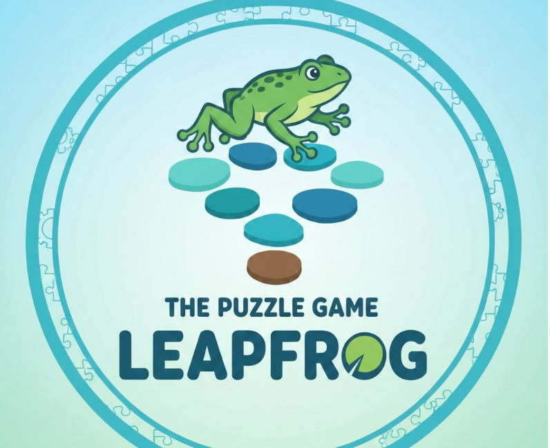 Leapfrog Puzzle - Peg Solitaire Game