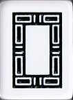 White Dragon mahjong tile